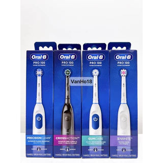 USA_Bàn chải đánh răng Oral-B Revolution, CrossAction, Precision Clean, 3DWhite