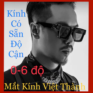 50 mẫu mắt Kính râm cận nam có độ sẵn 0-6 mắt kính mát có độ cận thị BẢNG 6