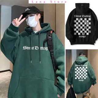 Áo Hoodie StreatDatting Form Unisex Nam Nữ Chất Nỉ Bông Nóng To Lót 2 Lớp