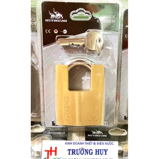 [chính hãng] Khoá treo ĐỒNG chống cắt 6P cao cấp HUY HOÀNG - Bảo hành 3 năm