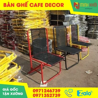 Ghế xếp sắt sơn tĩnh điện, ghế xếp cafe