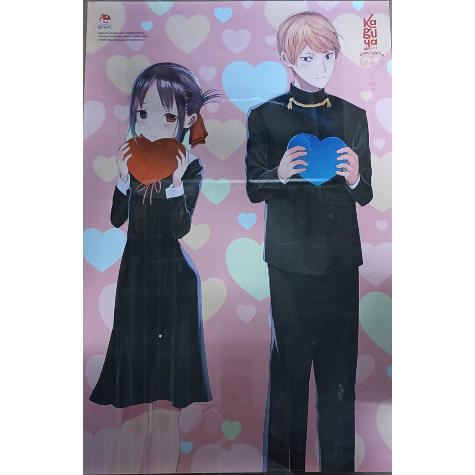 [Phụ kiện] Poster Kaguya Sama, Cuộc Chiến Tỏ Tình Fes Ani