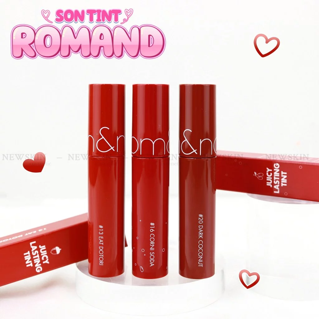 Son Tint Bóng Lì Romand Juicy Lasting Tint 5.5g