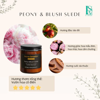 Nến Thơm Tinh Dầu PEONY Aroma Sensation Cổ Điển & Sang Trọng