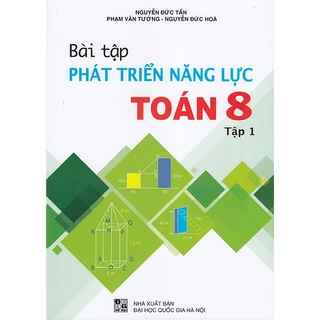 Sách - Bài tập phát triển năng lực Toán 8 tập 1