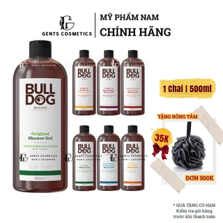 Sữa tắm cho nam Bulldog Skincare Shower Gel 500ml lành tính sạch sâu