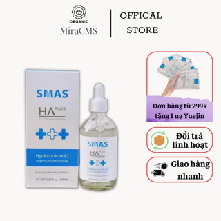 Tinh Chất Cấp Ẩm, Căng Bóng Sáng Da SMAS HA Premium Ampoule 100ml