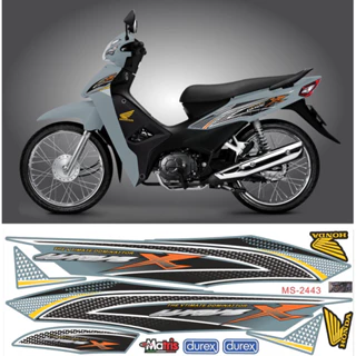 Tem rời Wave X 50cc->100cc->110cc nhìu màu hàng chuẩn 3 lớp ( Decal Hải Hằng )