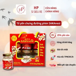 Lốc 6 hủ yến xào cao cấp Sunnest, Sakanest, THnest.