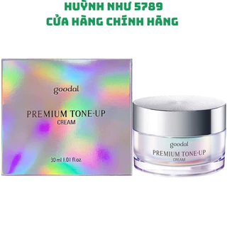 [CHÍNH HÃNG]Kem dưỡng trắng da Ốc Sên Goodal Premium Snail Tone-Up Cream Hàn Quốc