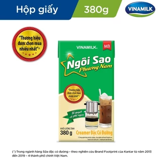 Sữa đặc Ngôi Sao Phương Nam Hộp giấy 380g