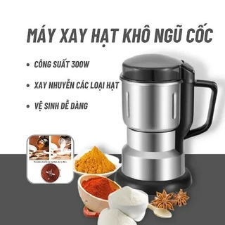 Máy Xay Hạt Khô AYUMO Cao Cấp - Cối Xay Bằng Thép Không Gỉ - Xay Các Loại Hạt Và Gia Vị Khô