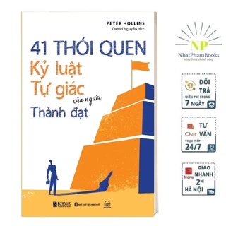 Sách 41 Thói Quen Kỷ Luật Tự Giác Của Người Thành Đạt - Bizbooks