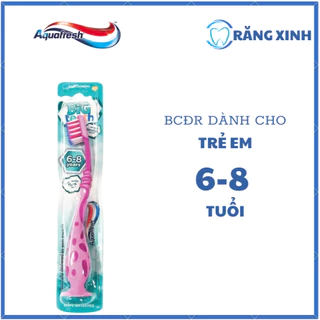 Bàn chải đánh răng Aquafresh Big Teeth - dành cho trẻ từ 6-8 tuổi,banchaidanhrang