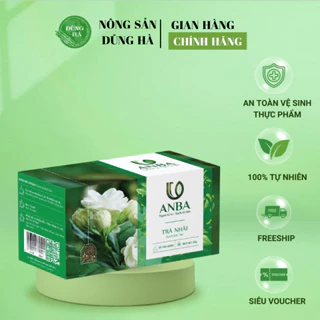 Trà Nhài dạng Túi Lọc ANBA giàu vitamin, chống oxy hóa, tốt cho sức khỏe, đóng gói 50g, 25 túi lọc