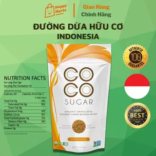 Đường mật hoa dừa hữu cơ PT COCO SUGAR 454g - Tốt Cho Tiểu Đường, phù hợp chế độ ăn kiêng, keto, đường dừa hữu cơ Indo