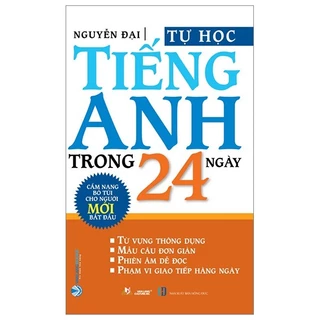 Sách - Tự Học Tiếng Anh Trong 24 Ngày (Tái bản 2023) - Văn Lang