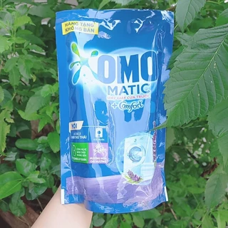 Nước giặt cửa trước OMO Matic Comfort Hương oải hương 412g