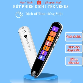 Bút Phiên Dịch Thông Minh Itek Venus - Itek 2024 4.0 Sử Dụng Được Offline Máy phiên dịch Đa Ngôn Ngữ Ra Tiếng Việt