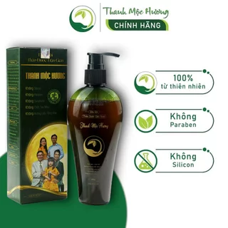 {CHAI NHỎ 200ml} Dầu Gội Thảo Dược Thanh Mộc Hương Kích Thích Mọc Tóc Chống Rụng Tóc 200ml