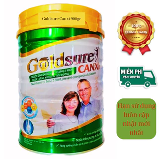 Sữa bột Goldsure Canxi -Nguồn dinh dưỡng cho xương khớp, ngừa loãng xương và tiểu đường (lon 900gr, date mới nhất)