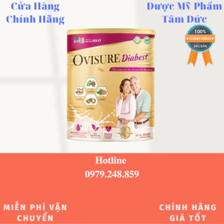 Sữa Hạt Tiểu Đường Ovisure Diabest Chính Hãng - Hộp 650g