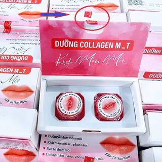 Son dưỡng kích màu môi collagen MT set 02 hủ.