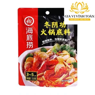 Gia vị cốt lẩu Tomyum Lẩu Thái Haidilao (210gram)