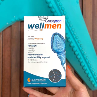 Wellmen Conception - Bổ Tinh Trùng, Tăng Chất Lượng và Giảm Dị Dạng Tinh Trùng