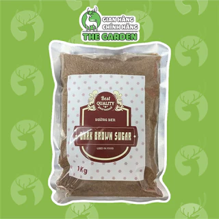 Đường đen pha trà sữa trân châu đường đen gói 1kg THE GARDEN