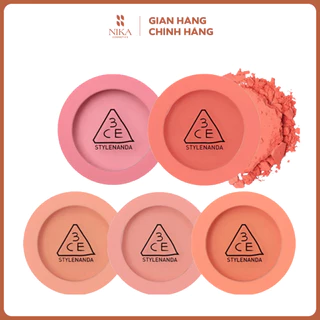 Phấn Má Hồng 3CE Mood Recipe Face Blush 5.5g [Nika Cosmetics]