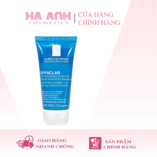 Sữa Rửa Mặt La Roche-Posay Effaclar Purifying Foaming Gel 50ml