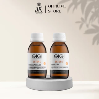 Tinh chất Peel làm trắng Gigi Ester C Mandelic 13% cho da thiên dầu, thâm mụn - JK Auth Cosmetics