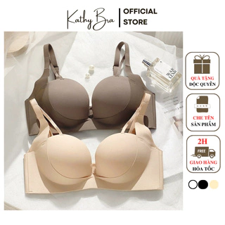 B79 [ LÙI SIZE] Ngực Su Đúc Bảng To Định Hình KATHY BRA Đệm Bàn Tay Dày 2 cm nâng Ngực Không Gọng Mặc Áo Dài Không Lộ