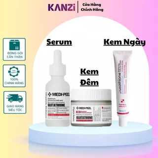 Serum Trắng Da Medi Peel Glutathione 600 White Ampoule Combo Medi Peel Dưỡng Trắng Cấp Ẩm Phục Hồi Da