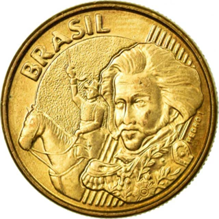 Đồng xu 10 centavos của Brazil 1998 - Nay