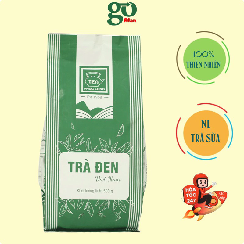 Trà đen Phúc Long 500gr dùng pha trà sữa