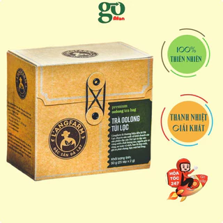 Hộp Trà Oolong Túi Lọc Langfarm Đà Lạt (25 Túi/ Hộp)