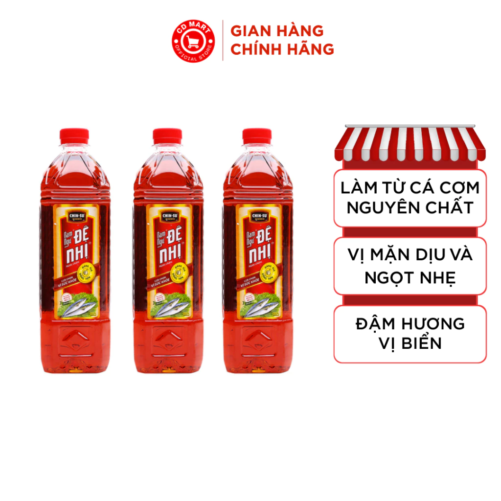 Nước mắm Nam Ngư Đệ Nhị| 800ml (1 chai)