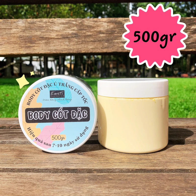 KEM BODY ĐẶC [Size 500gr] - Dưỡng và ủ trắng da