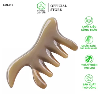 Lược Sừng Massage Đa Năng Thần Thánh HAHANCO [COL140] Size 11cm Làm đẹp/Thư Giãn