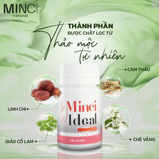 (Chính hãng 1000) Giảm cân Minci 40 viên