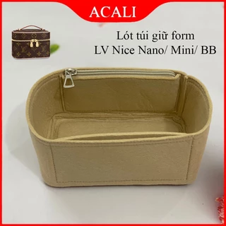 Lót túi giữ form LV Nice nano/mini cao cấp | Lưu ý không đặt cho các túi khác