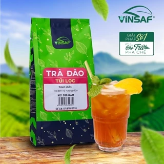 TRÀ ĐÀO TÚI LỌC VINSAF 200gr