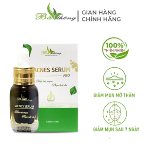 Serum mụn bà thông - Mụn bọc, mụn trứng cá, mụn đầu đen, mụn viêm, mụn mủ, mụn ẩn