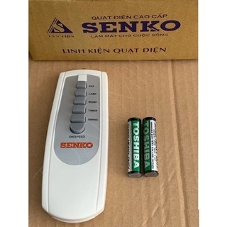 Remote quạt điều khiển Senko TR1628 DR1608 TR1683 TR828 TR1428