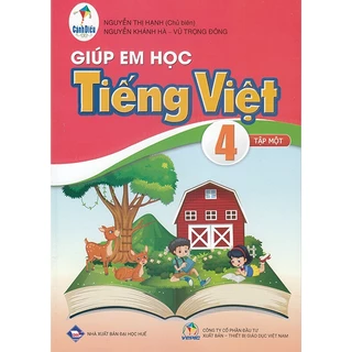 Sách - Giúp em học Tiếng Việt 4 tập 1 (Cánh diều)