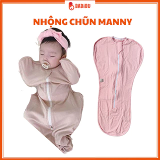 Nhộng Chũn, Quấn Chũn Ủ kén Cho Bé Chất Liệu Cao Cấp Giúp Bé Ngủ Ngon Sâu Giấc-NC2201