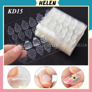 Miếng dán Helen keo gắn móng hai mặt silocon dán móng giả nail box siêu tiện dụng KD15