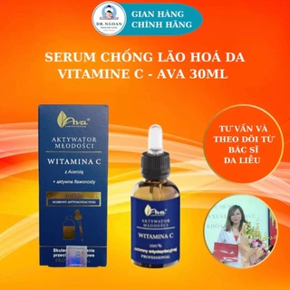 Serum vitamin C / Serum niacinamide Ava 30ml - serum phục hồi da, chống lão hóa, sáng da, mờ thâm - Dr Ngoan